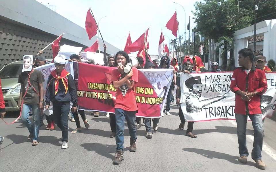 LMND rally in Makassar (Berdikari Online)