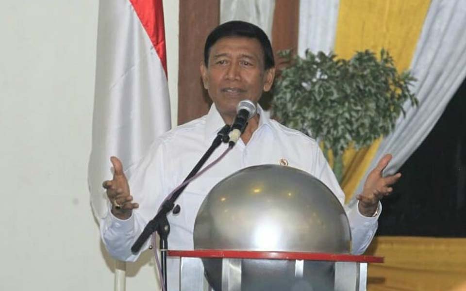 Former Armed Forces chief Wiranto (Asumsi)