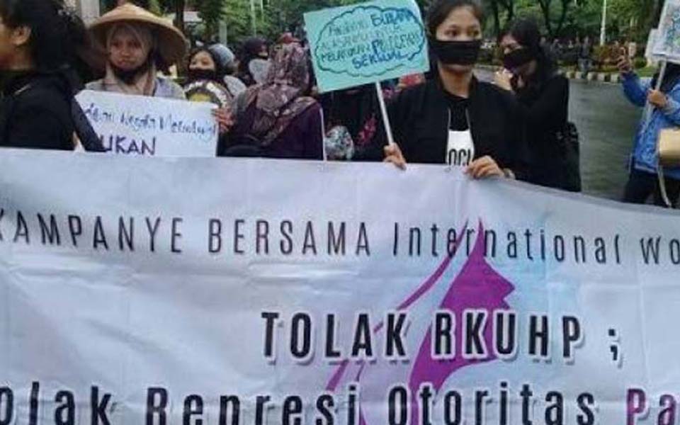 International Women's Day commemoration in Semarang (Berita Jowo)