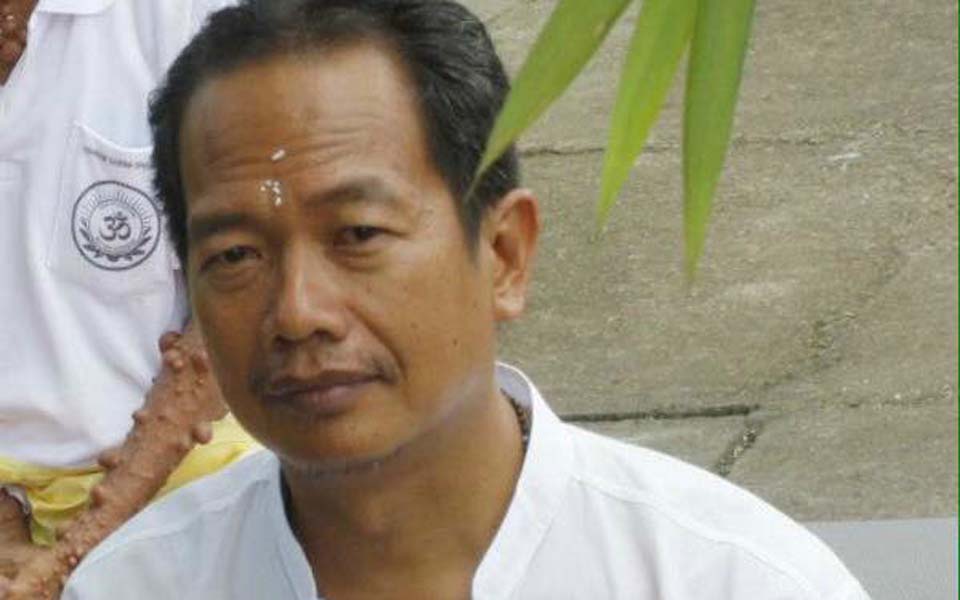 PRD Bali chairperson Agus Januraka (Berdikari Online)