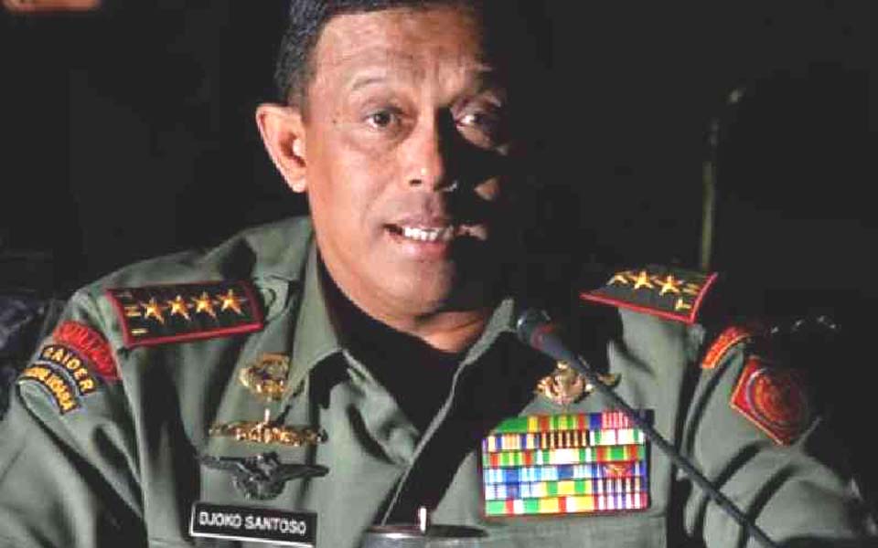 Army Chief of Staff General Djoko Santoso (Kabar)