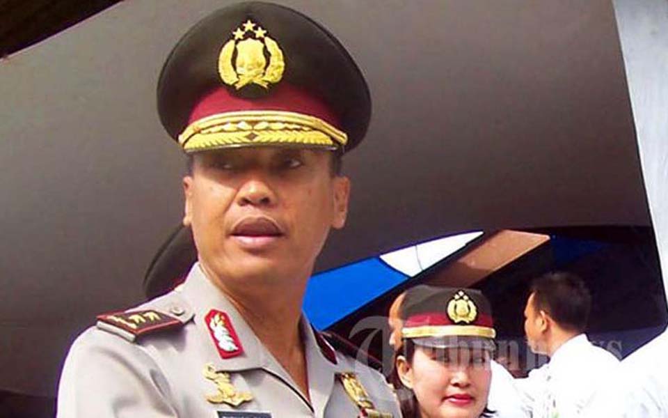 Jakarta metropolitan police chief General Firman Gani (Tribune)