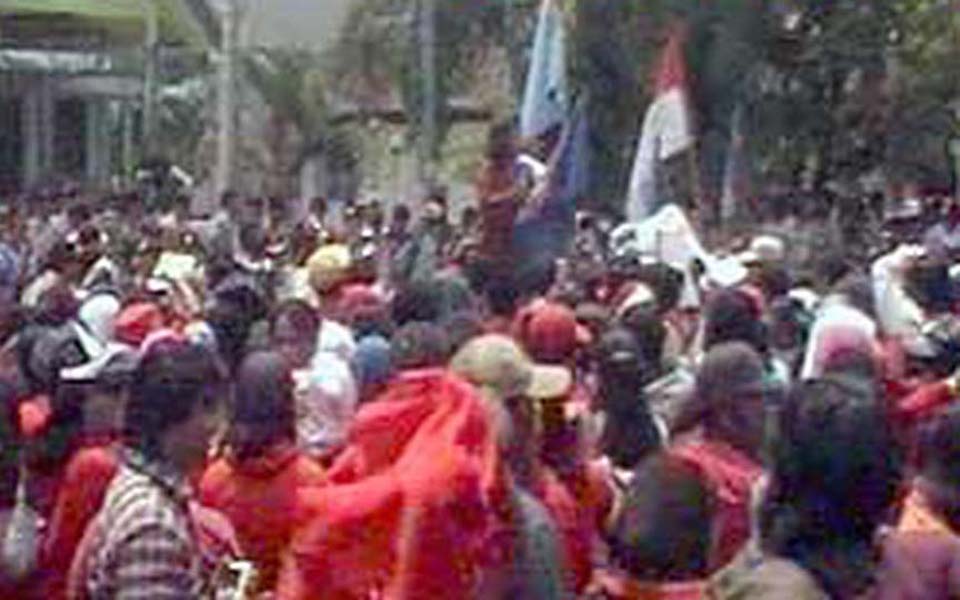 National Liberation of Unity protest action (Liputan 6)