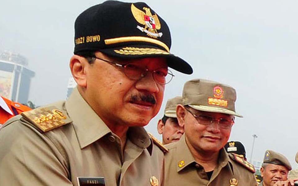 Jakarta Governor Fauzi Bowo (Tempo)