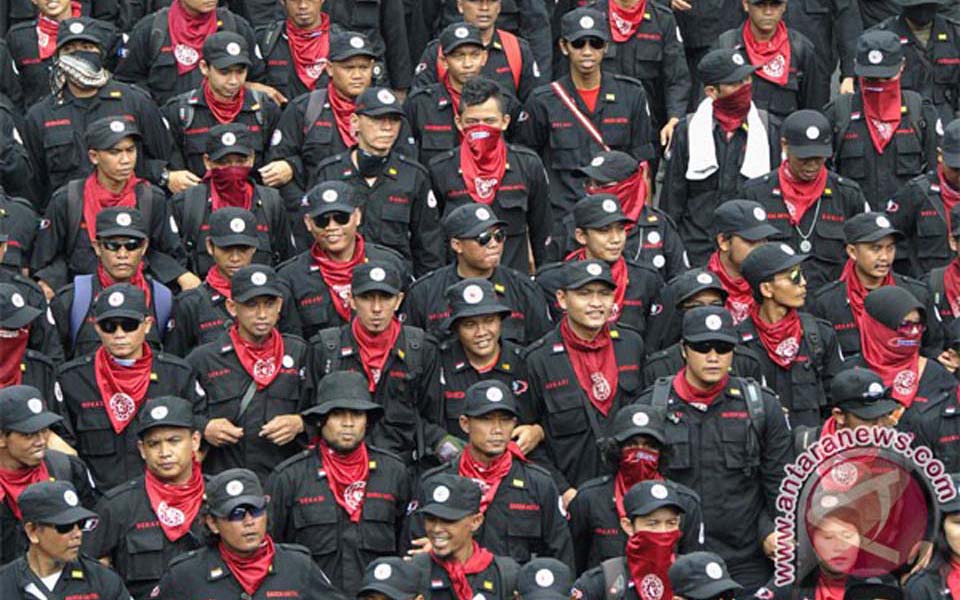 Workers commemorate May Day with long-march in Jakarta (Antara)