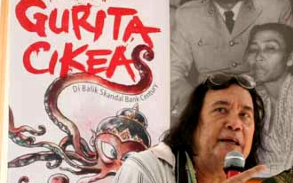 Cikeas Octopus author George Junus Aditjondro (Heta News)
