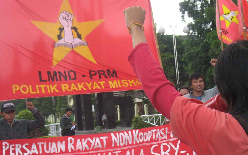LMND-PRD protest action - November 6, 2008 (Pembebasan)