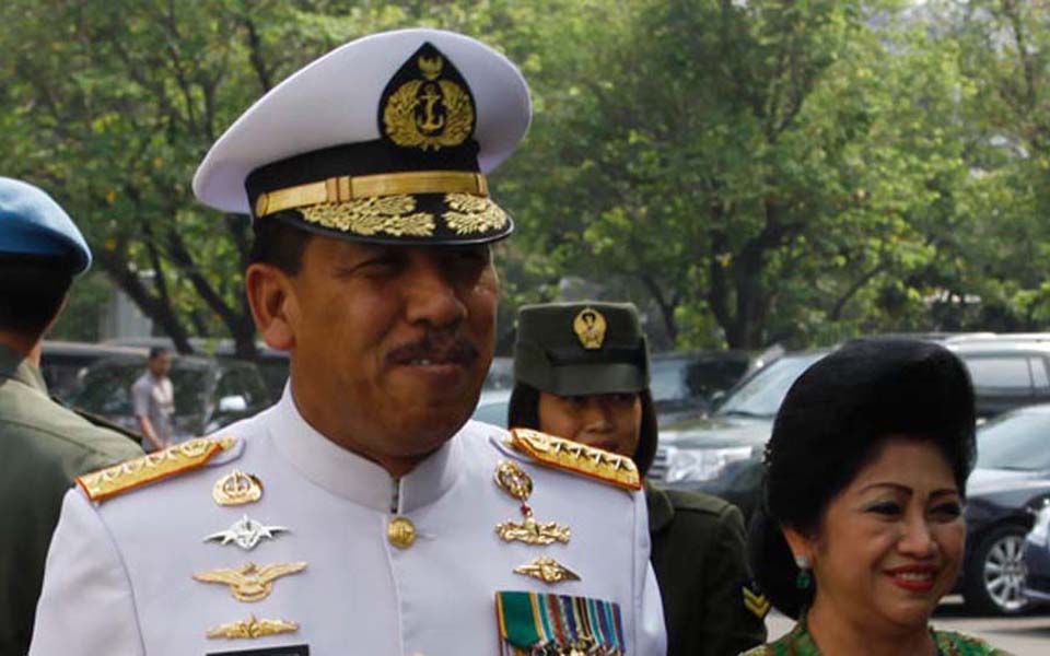 Indonesian military (TNI) commander-in-chief Admiral Agus Suhartono (Tempo)