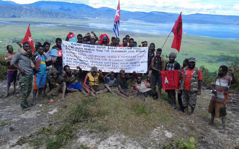 West Papuan protesters in Panai call for independence (Tabloid Wani)