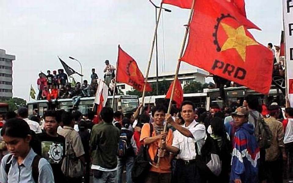 People's Democratic Party rally in Jakarta (Wilson)