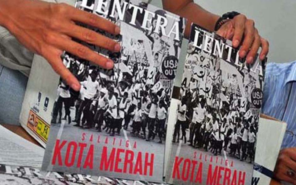 October 10 issue of Lentara magazine on purge of PKI sympathisers in Salatiga – October 20, 2015 (Antara)