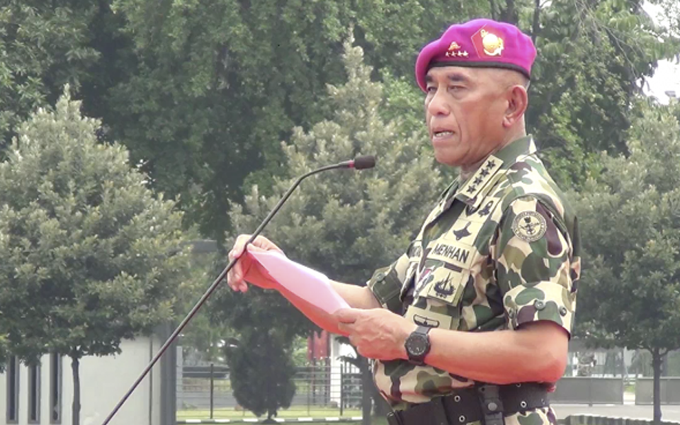 TNI Commander-in-Chief General Ryamizard Ryacudu - Undated (Pos Metro)