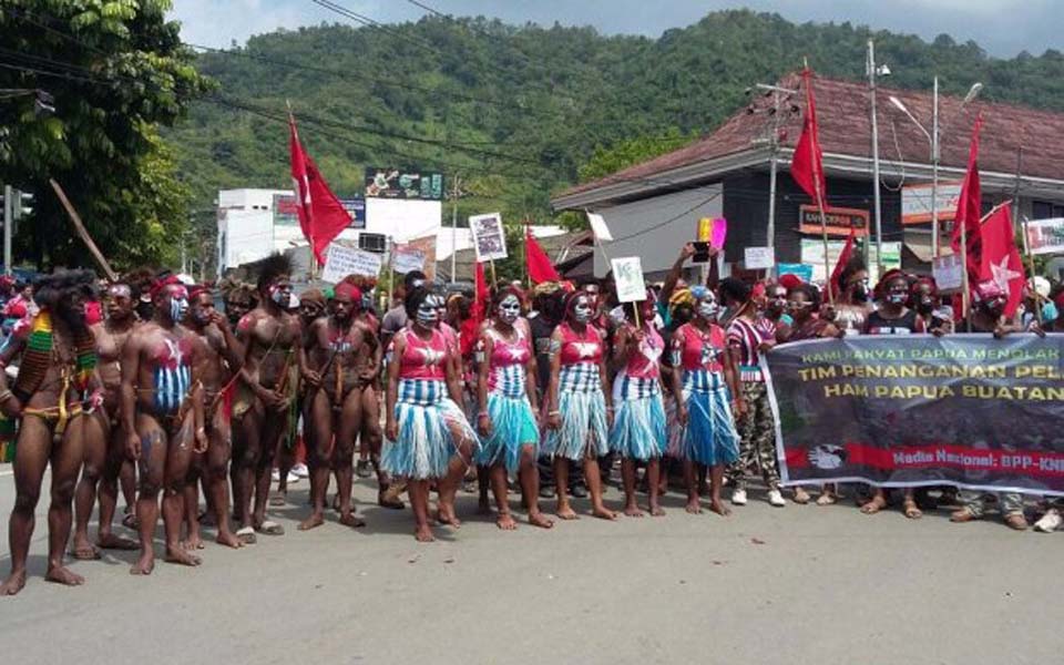 KNPB demonstration - December 18, 2016 (Sosialis Papua)