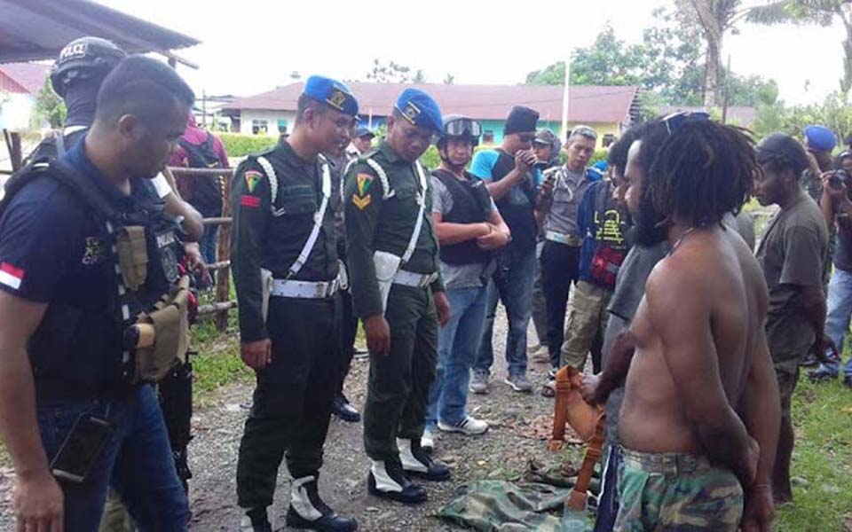 Military and police carry out sweeps in Papua - Undated (Melki Y-KM)
