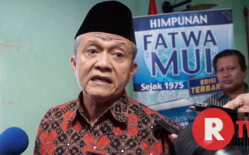 Indonesian Ulema Council (MUI) secretary general Anwar Abbas - Undated (Republika)