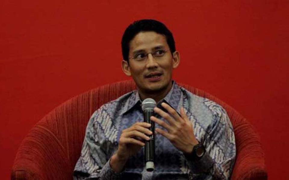 Jakarta Deputy Governor canidate Sandiaga Uno - Undated (Kompas)
