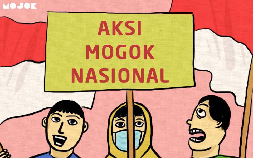 National strike action (Mojok)