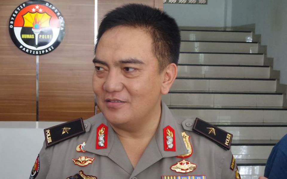 Police public information division chief Mohammad Iqbal (Kompas)