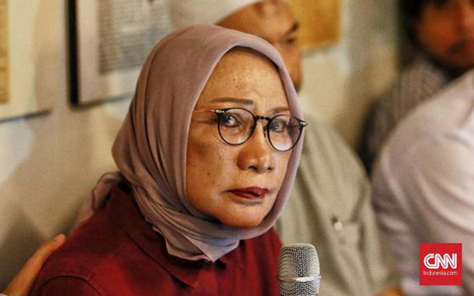 Prabowo election campaign advisor Ratna Sarumpaet - Undated (CNN)