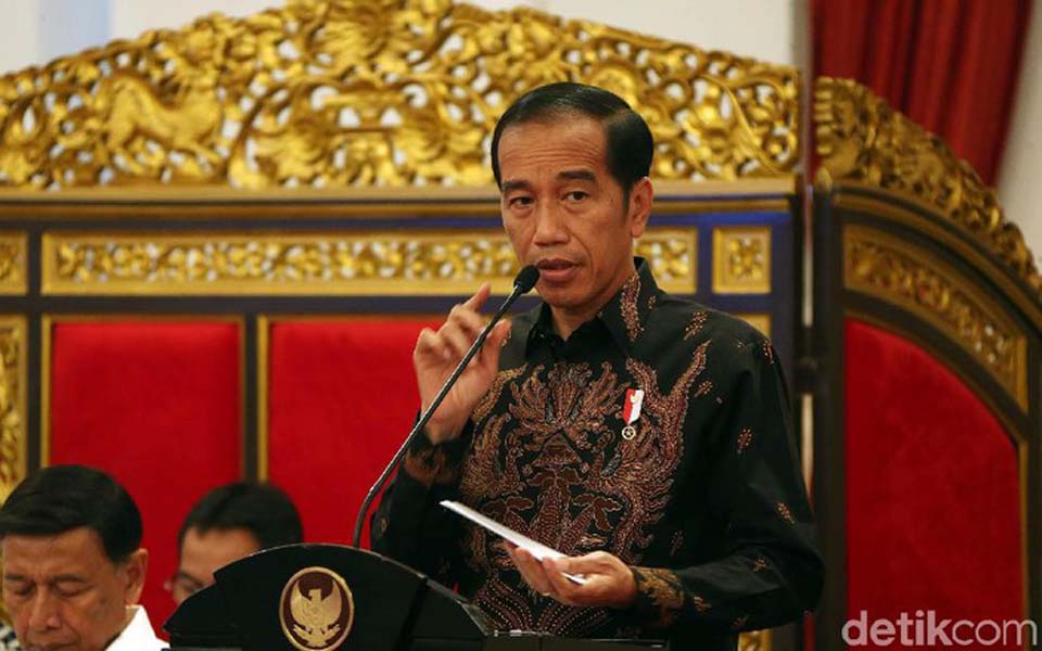 President Joko ‘Jokowi’ Widodo (Detik)