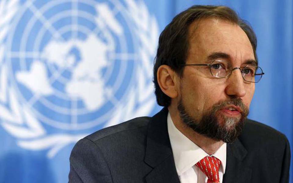 UN Human Rights Commissioner Zeid Raad Al Hussein (Reuters)