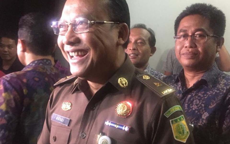 AGO Law and Information Centre Chief Mukri – February 1, 2019 (Kompas)