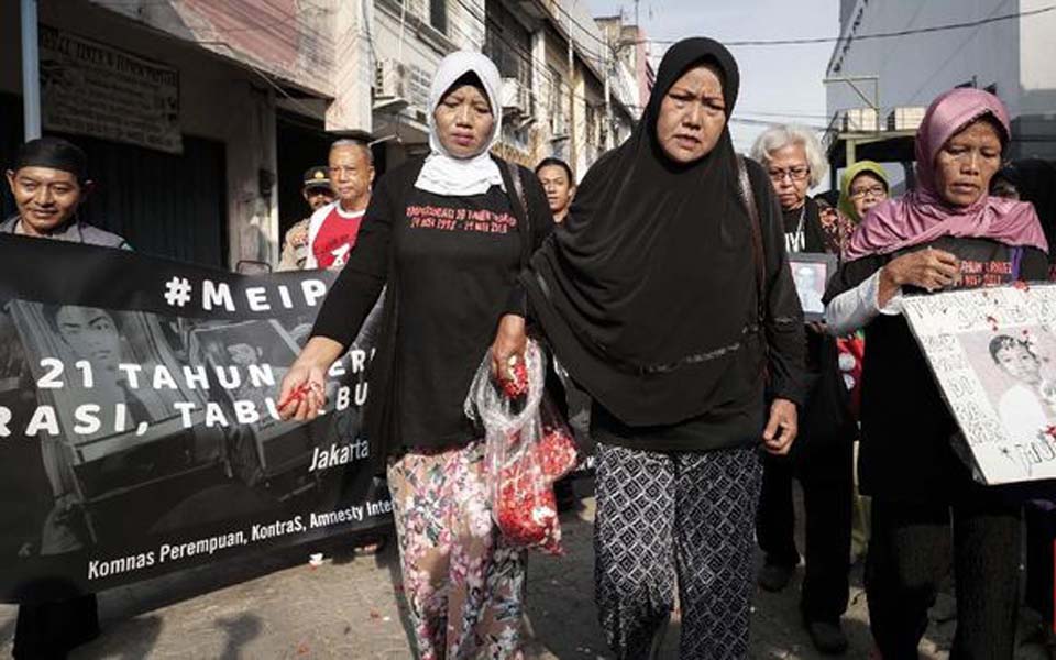 Commemoration of the May 1998 tragedy in Jakarta – May 13, 2019 (CNN)
