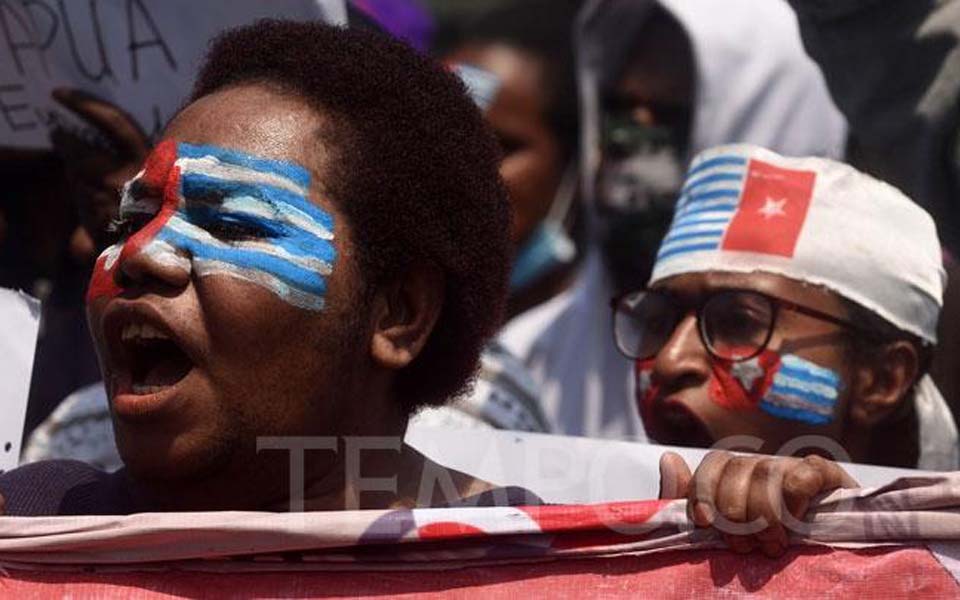 Papuan students demonstrate in Bandung – September 2, 2019 (Tempo)
