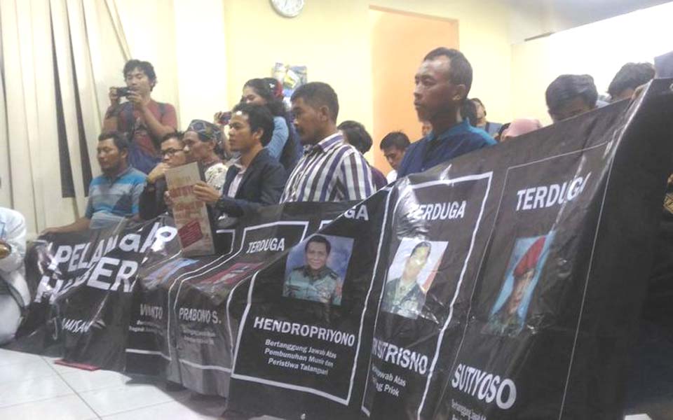 Talangsari victims at Komnas HAM in Jakarta – March 4, 2019 (Kompas)