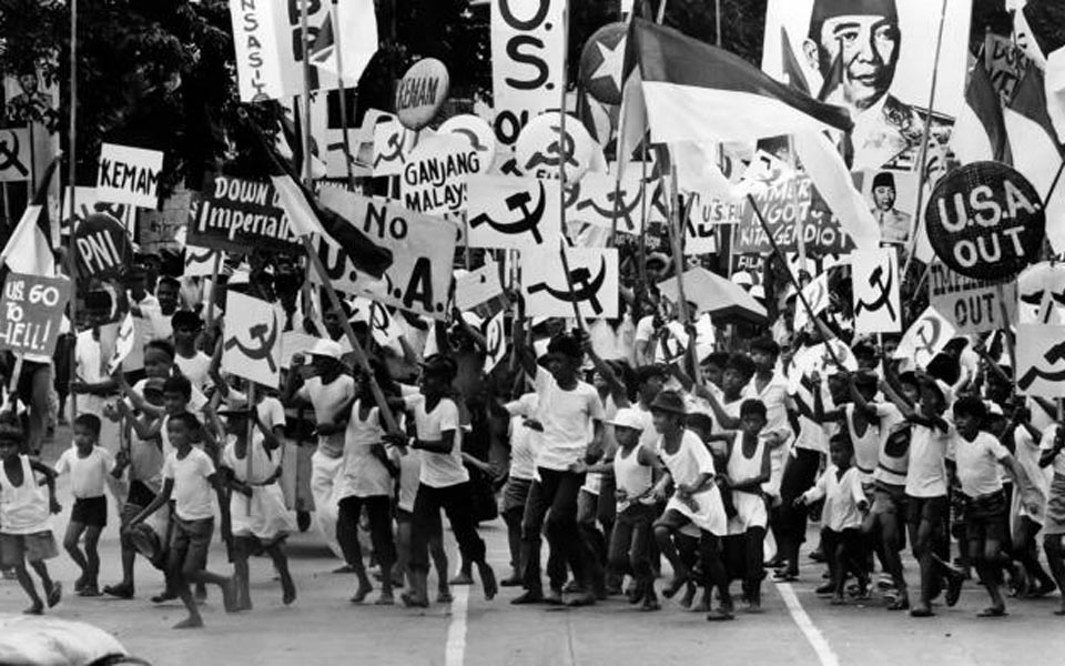 Indonesian Communist Party rally in Jakarta - Undated (Tribune)