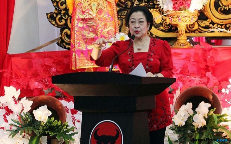 President Megawati Sukarnoputri (Jawa Pos)