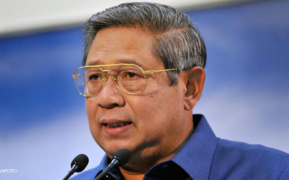 Security Minister Susilo Bambang Yudhoyono (Liputan 6)