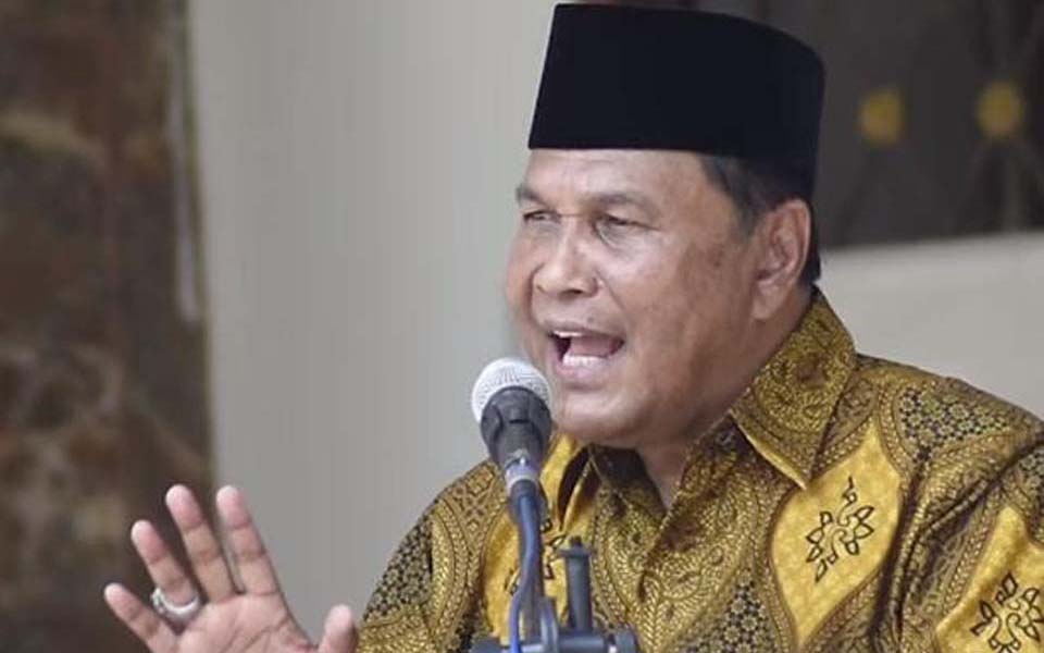 Aceh governor Abdullah Puteh (Tribune)