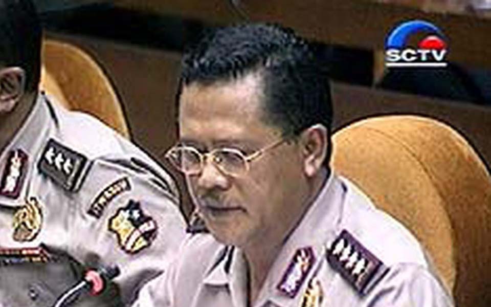 Indonesian Police Chief Da’i Bachtiar (Liputan 6)
