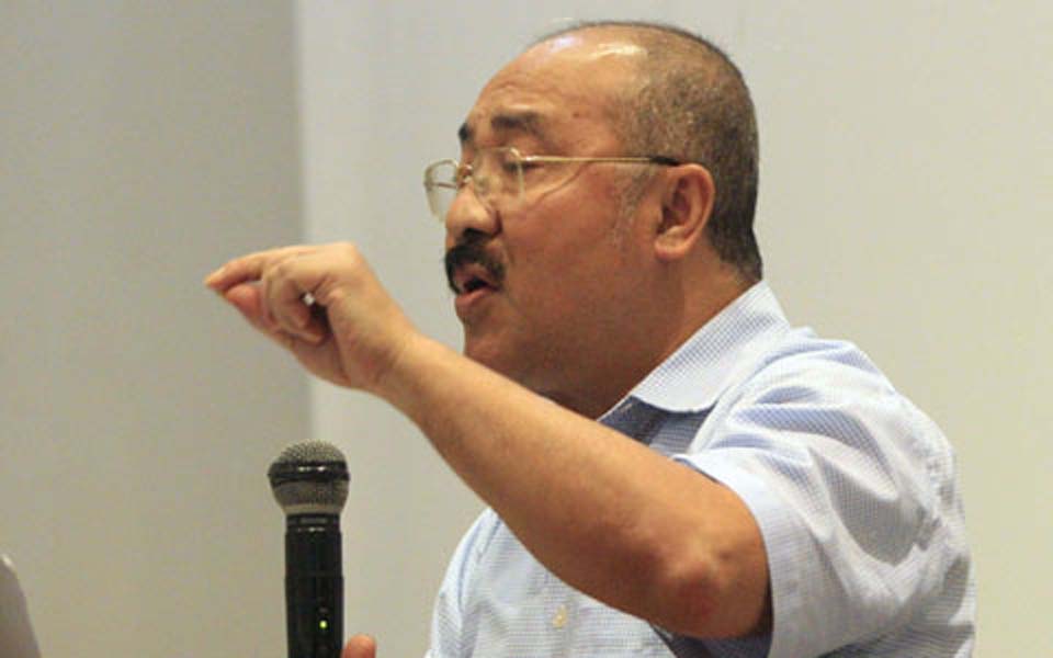 KPU Deputy Chairperson Ramlan Surbakti (djunaedird)