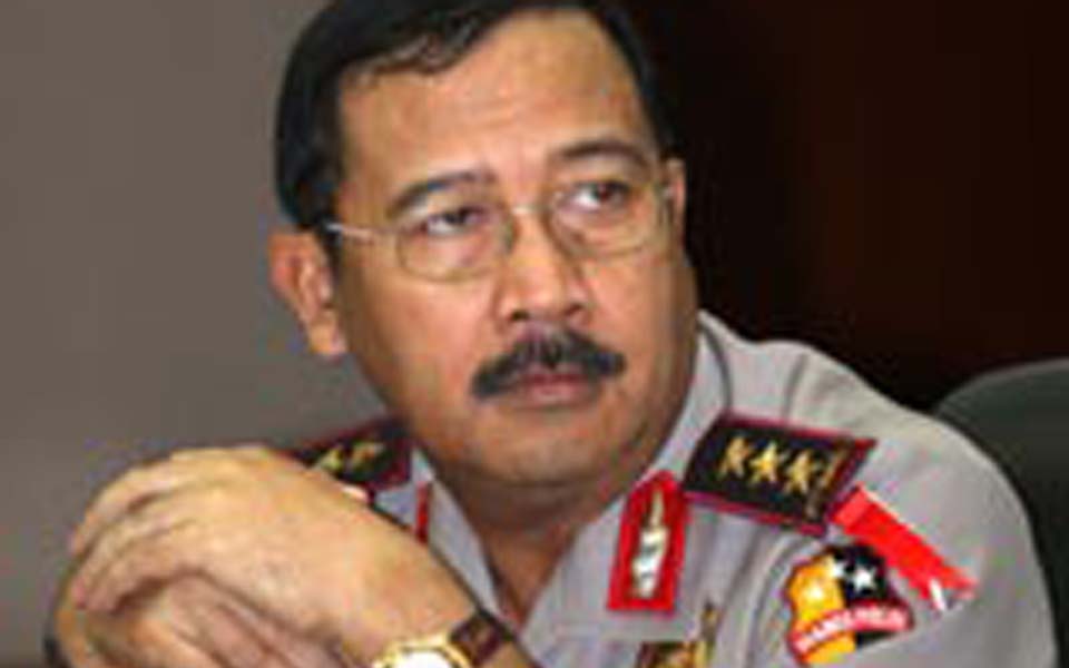 Metro Jaya police chief Inspector General Makbul Padmanagara (Detik)