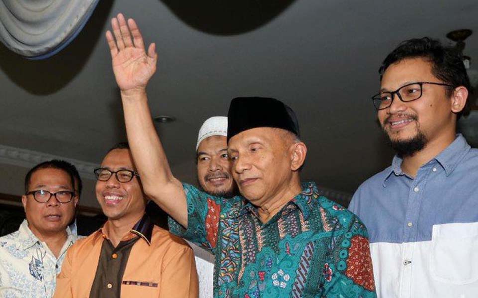 National Mandate Party chairperson Amien Rais (vltrends)