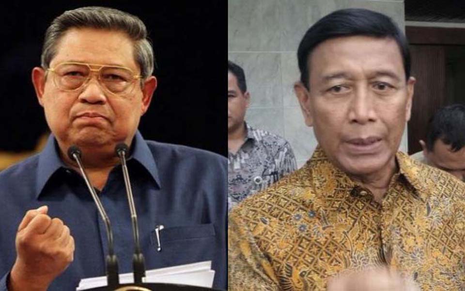 Susilo Bambang Yudhoyono and Wiranto (Tribune)