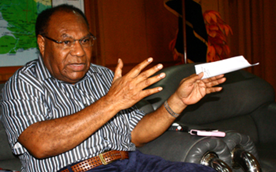 West Papua regional parliament speaker Dr John Ibo (Jubi)