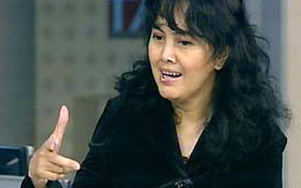 Women's activist Yenny Rosa Damayanti (Liputan 6)