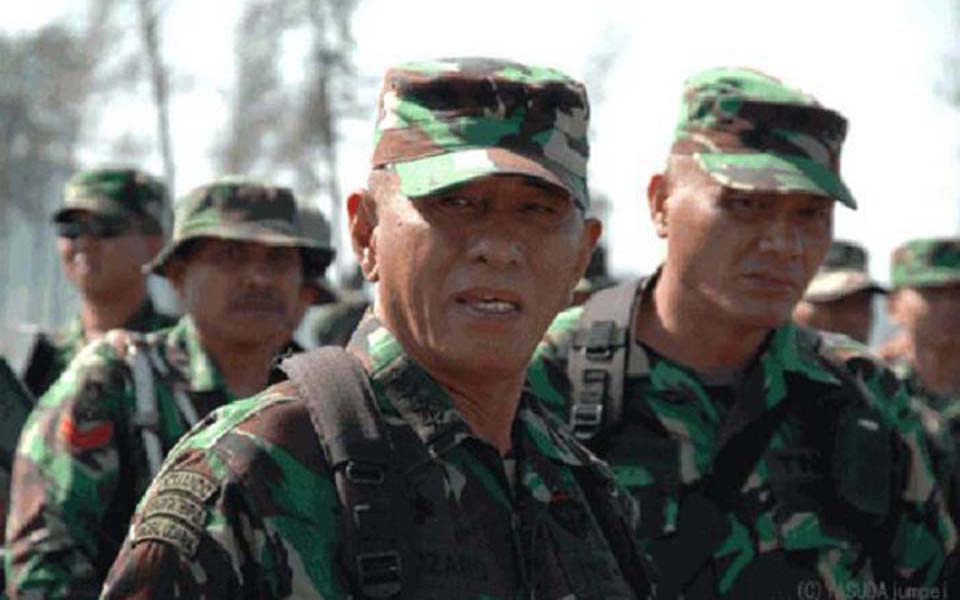 Army chief-of-staff General Ryamizard Ryacudu (Tribune)
