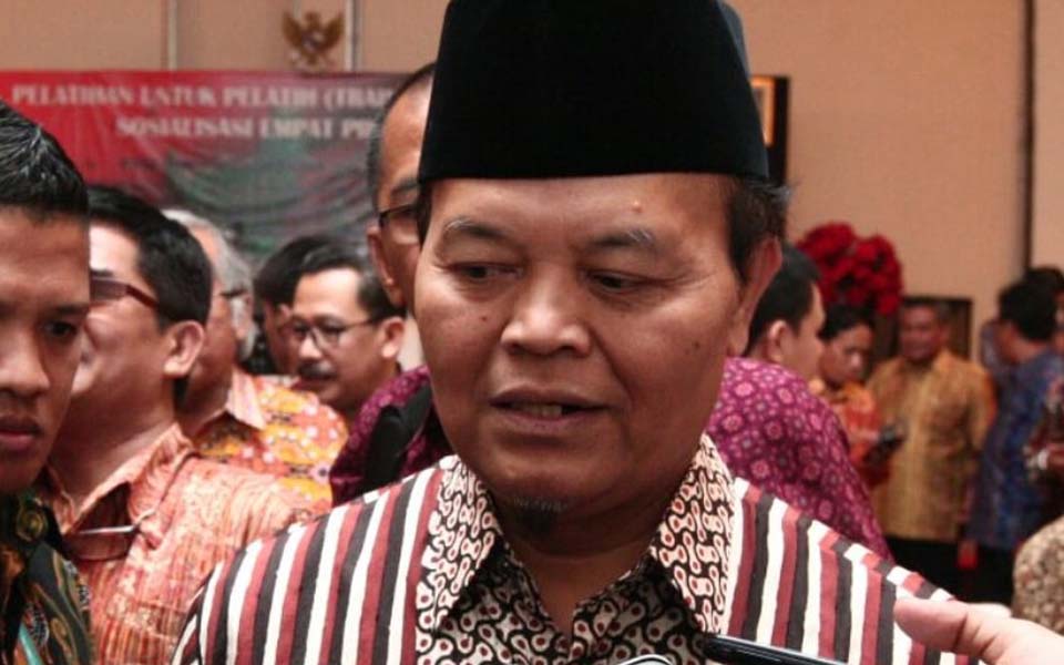 People's Consultative Assembly Speaker Hidayat Nurwahid (Lensa Pos)