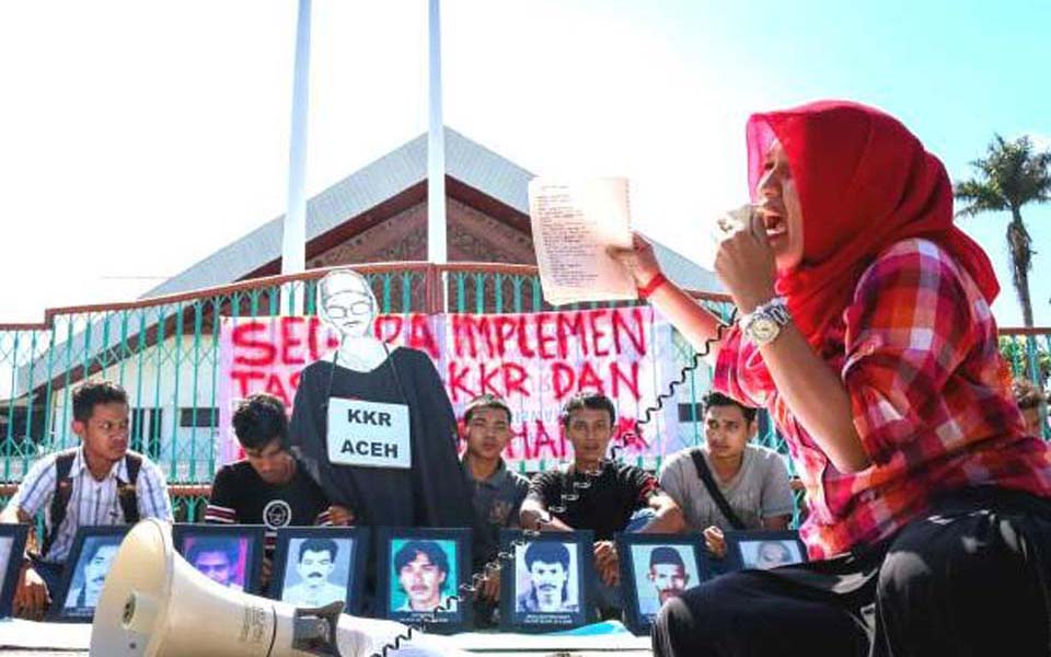 Students in Aceh call for formation of Truth and Justice Commission (Tribune)
