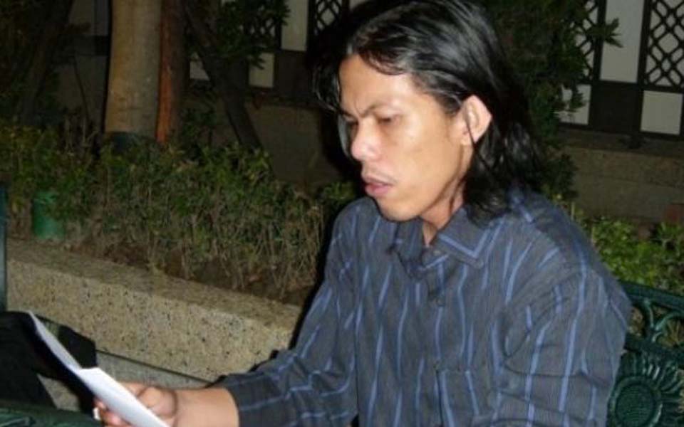 Interim Indonesian Legal Aid Foundation director Patra Zen (Tribune)