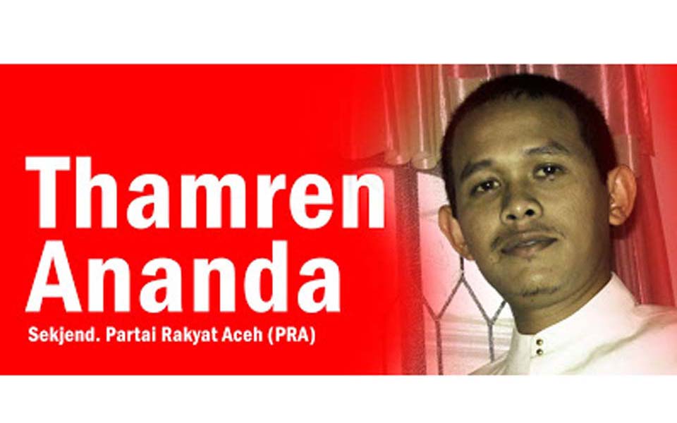 PRA Secretary General Thamren Ananda (politisiaceh)