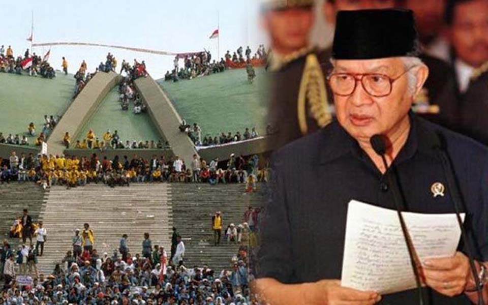 Commemorating nine years since the fall of Suharto (Tribune)