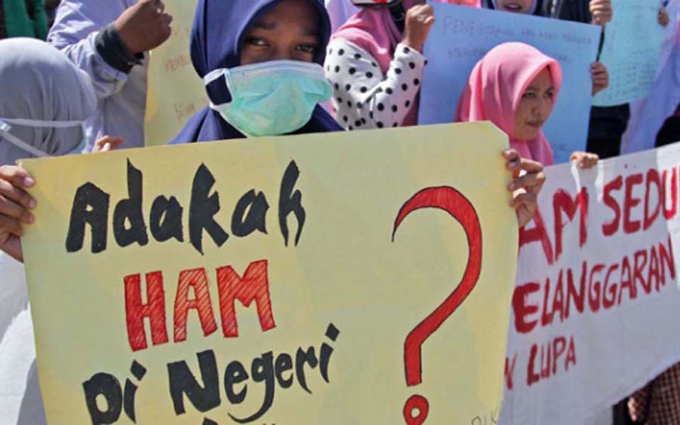 Commemoration of International Human Rights Day in Aceh (Tempo)