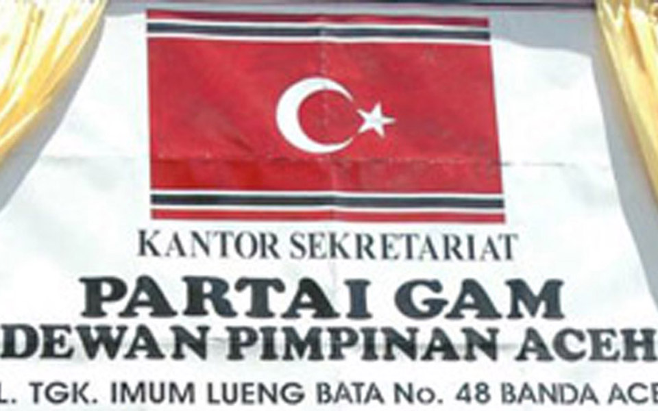 Free Aceh Movement Party secretariat office sign (ibrahimkbs)