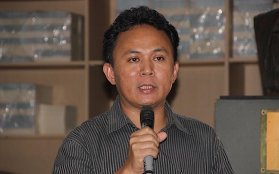 Ikohi chairperson Mugiyanto (UCA)