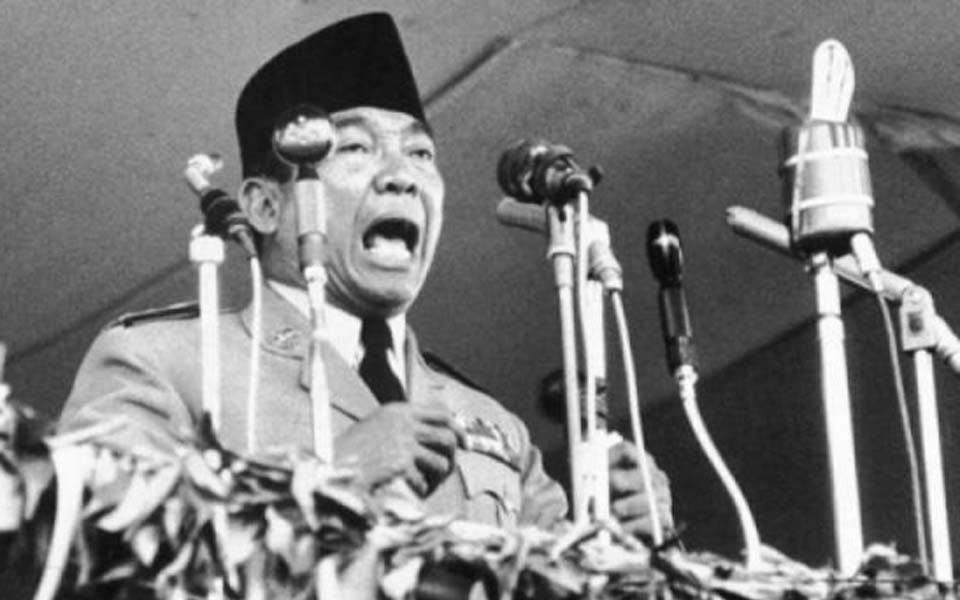 Indonesia's founding president Sukarno (Koran Sulindo)